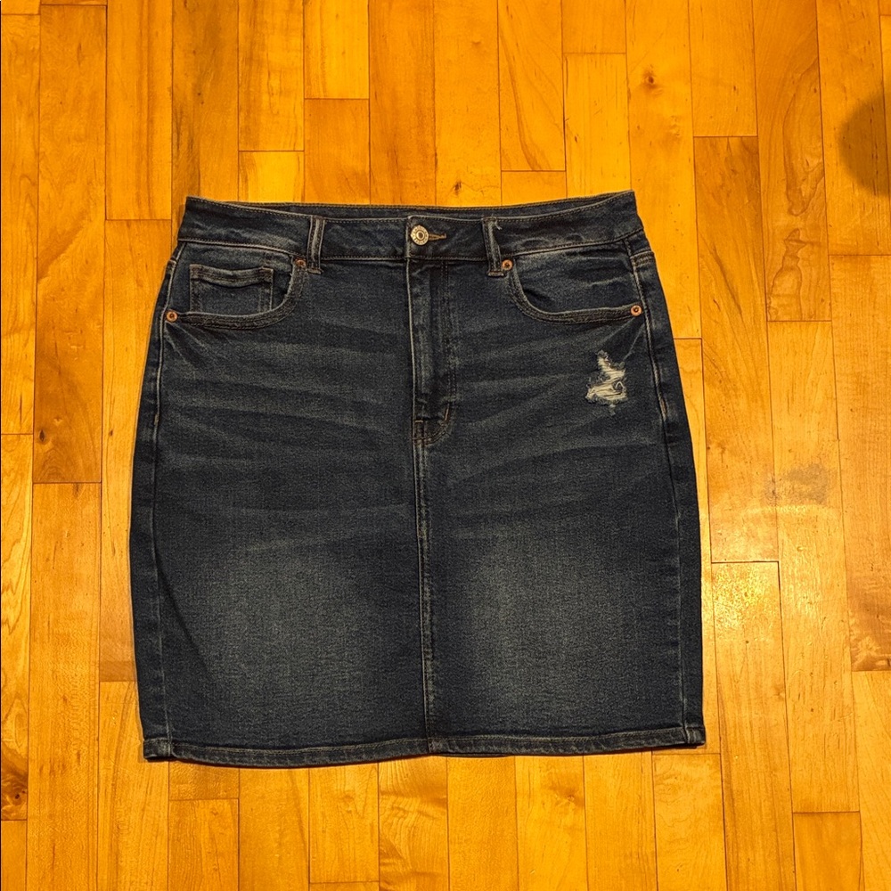 American Eagle Outfitters Indigo Pencil Skirt